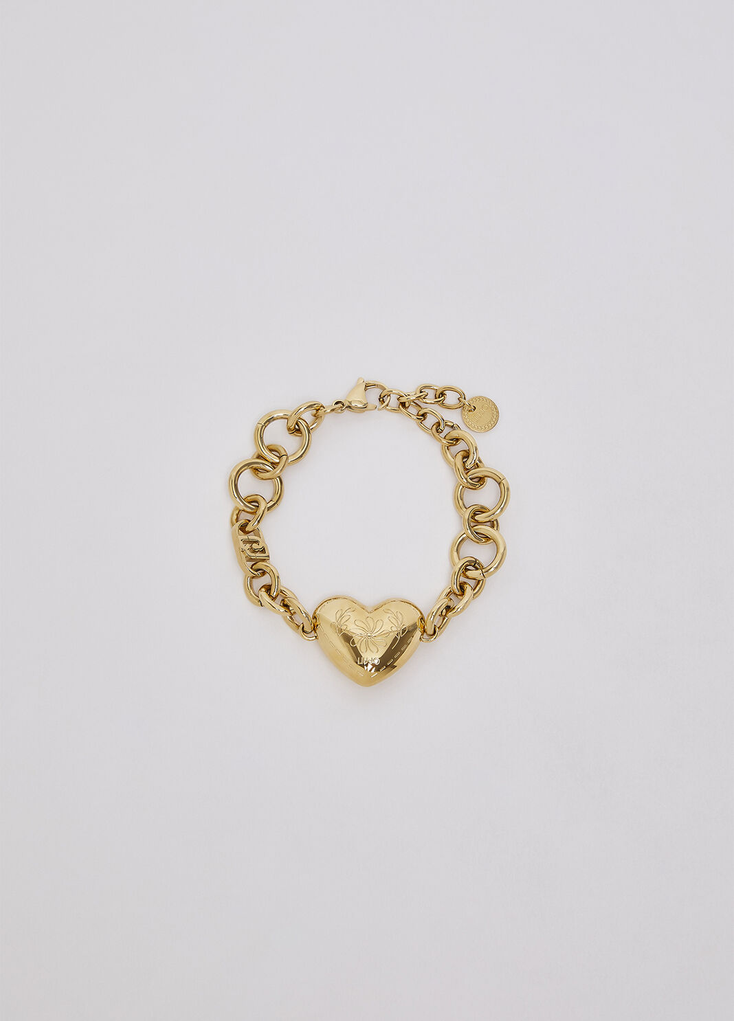Bracelet with heart engraved gold Liu Jo - large image number 0