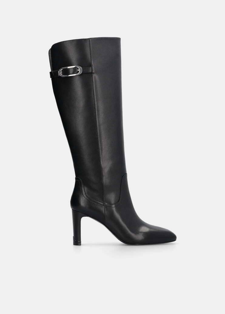 Hoher Lederstiefel Schwarz Liu Jo - medium Hoher Lederstiefel Schwarz Liu Jo - medium