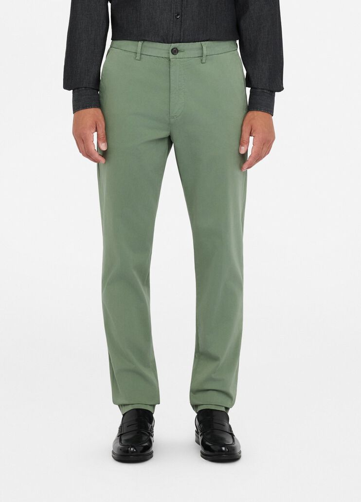 Chinohose aus Satin Militärgrün Liu Jo - medium Chinohose aus Satin Militärgrün Liu Jo - medium