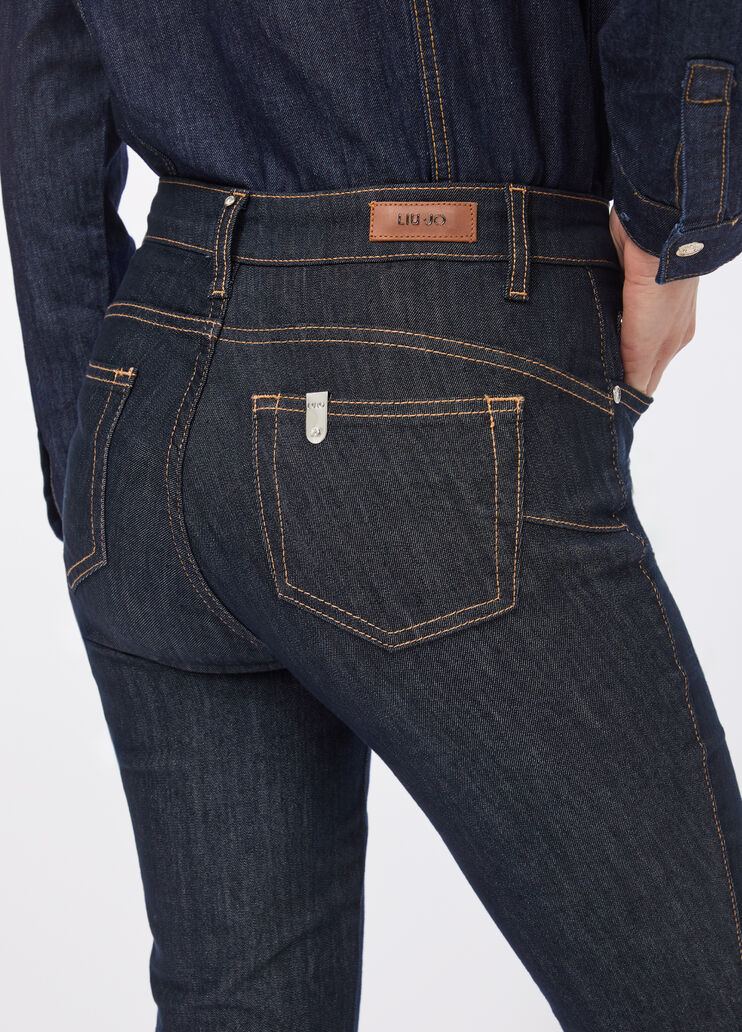 Jeans skinny cropped lavaggio classico Liu Jo - medium