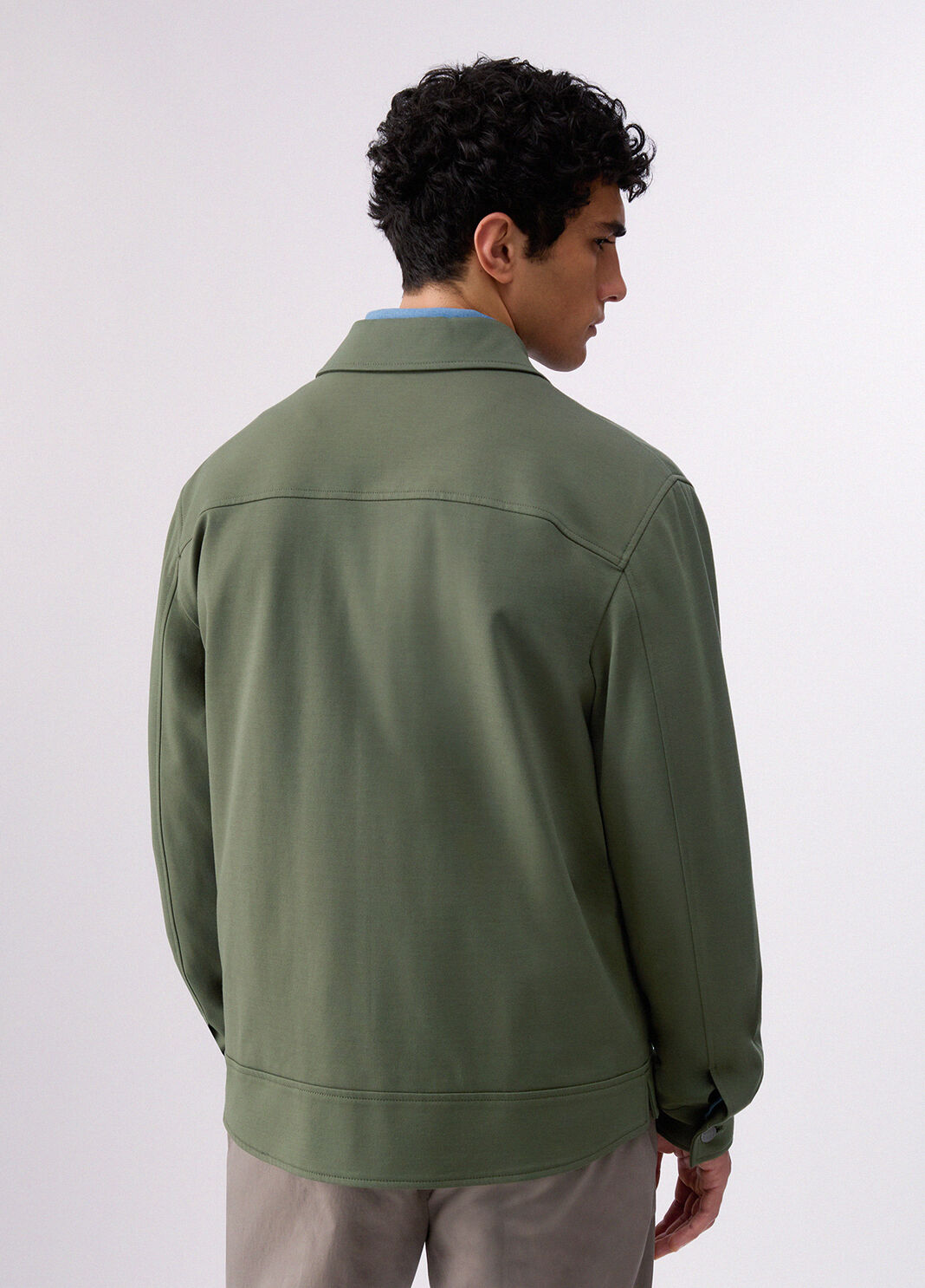 Jersey jacket thyme green Liu Jo - large image number 1