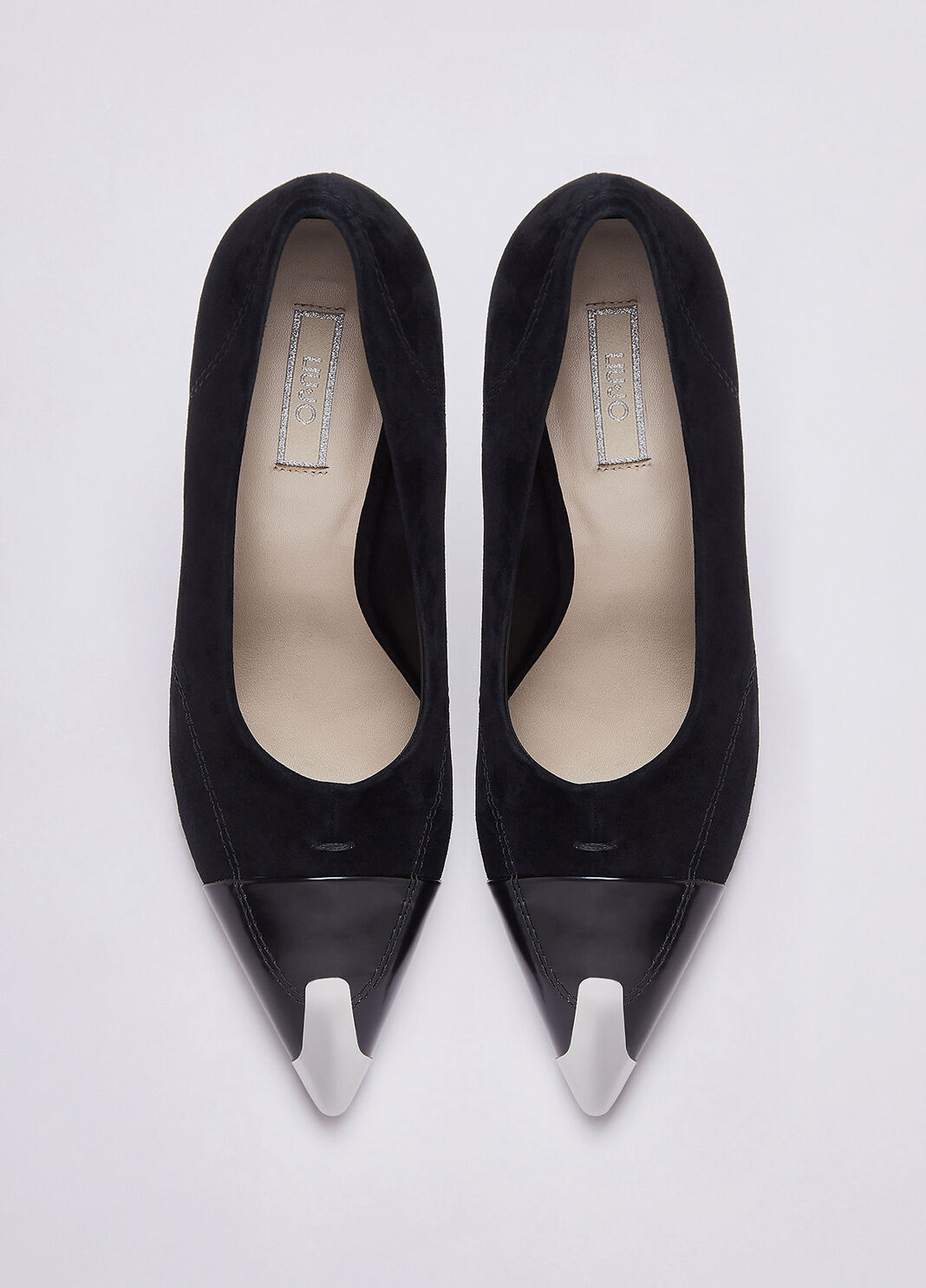 Metallic Toe Cap Pumps black Liu Jo - large image number 4