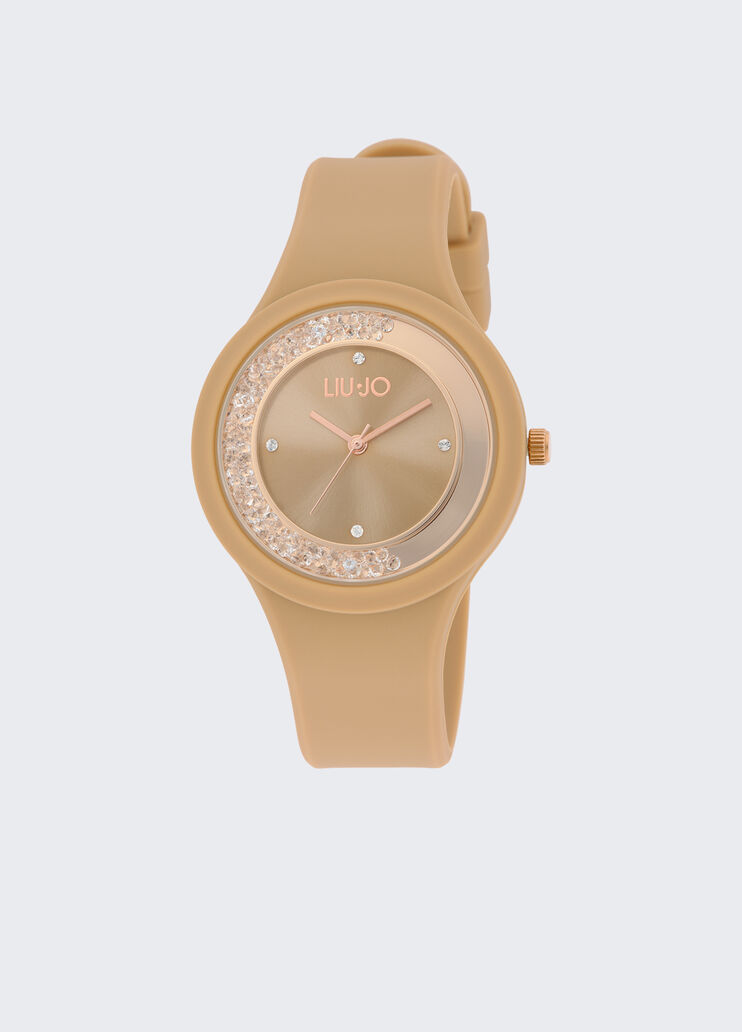 Silicone watch with brill brown Liu Jo - large image number 0