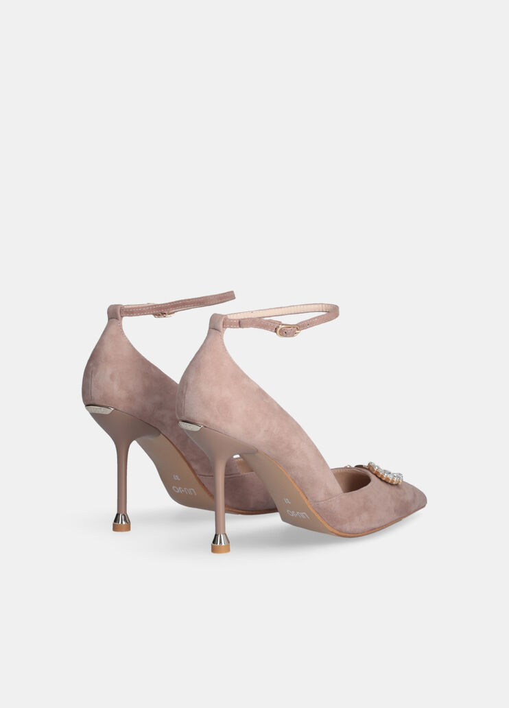 Court shoes with jewel logo powder pink Liu Jo - large image number 3 Court shoes with jewel logo powder pink Liu Jo - large image number 3