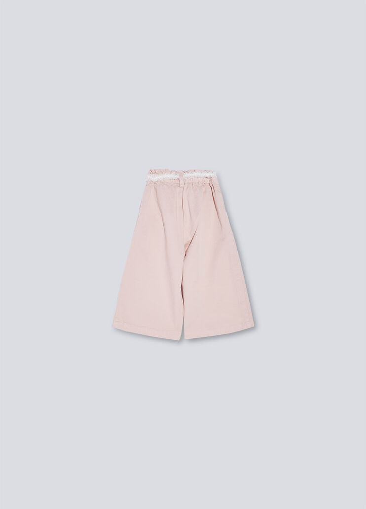Palazzo trousers with belt Pearl Pink Liu Jo - large image number 1