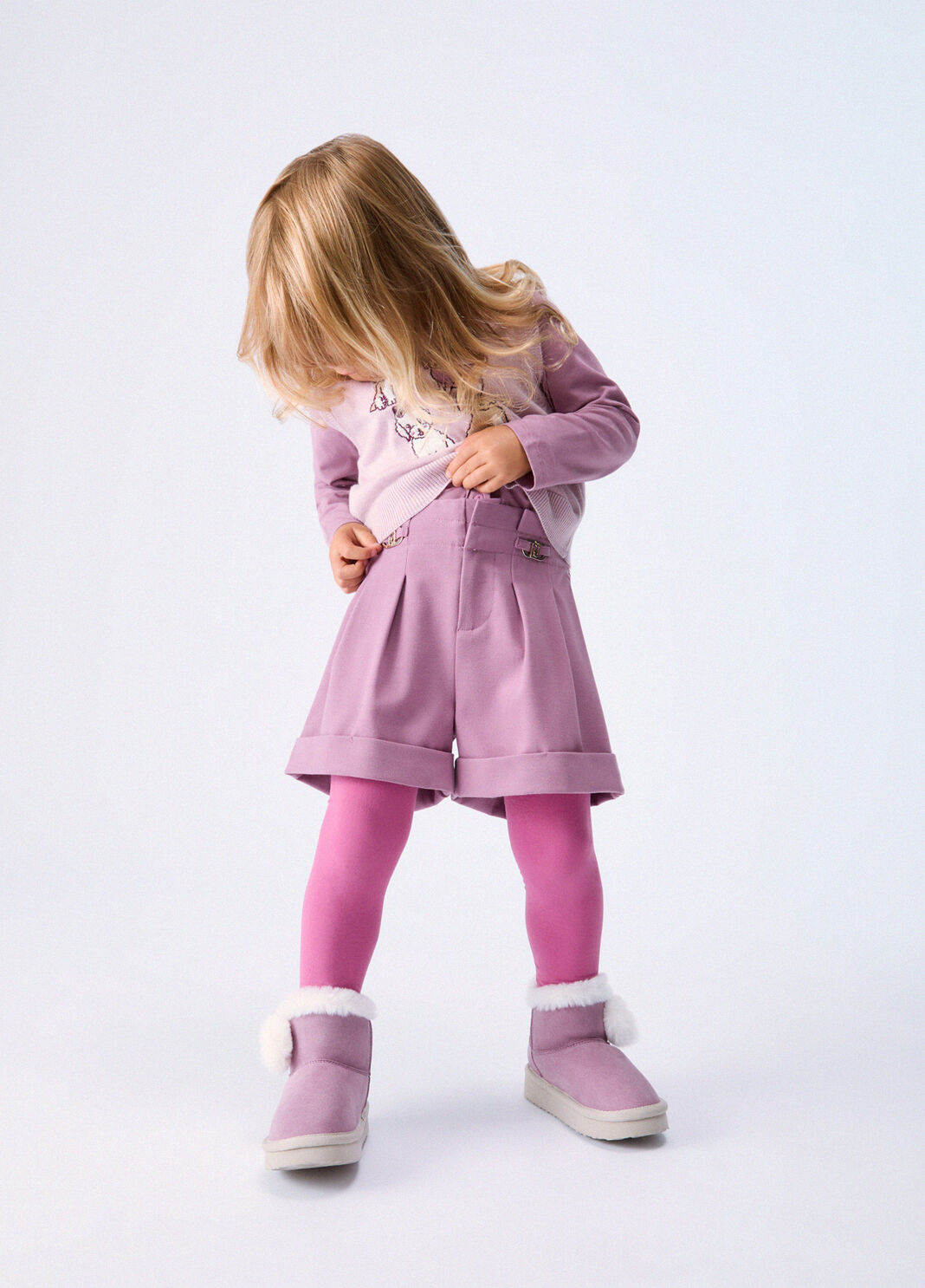 Pleated Shorts orchid Liu Jo - large image number 0