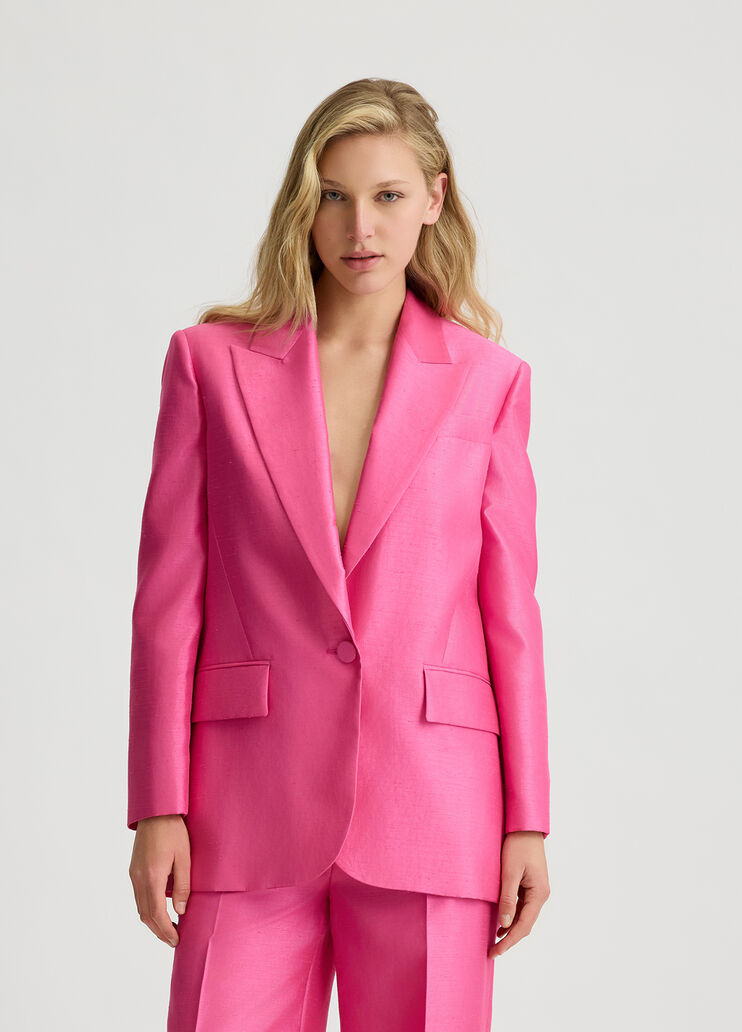 Shantung blazer pink Liu Jo - medium Shantung blazer pink Liu Jo - medium