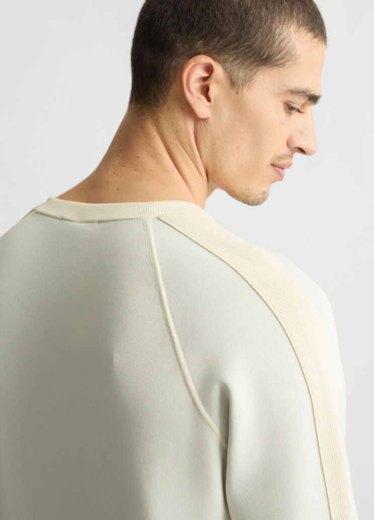 White round-neck jumper tofu white Liu Jo - large image number 4 White round-neck jumper tofu white Liu Jo - large image number 4