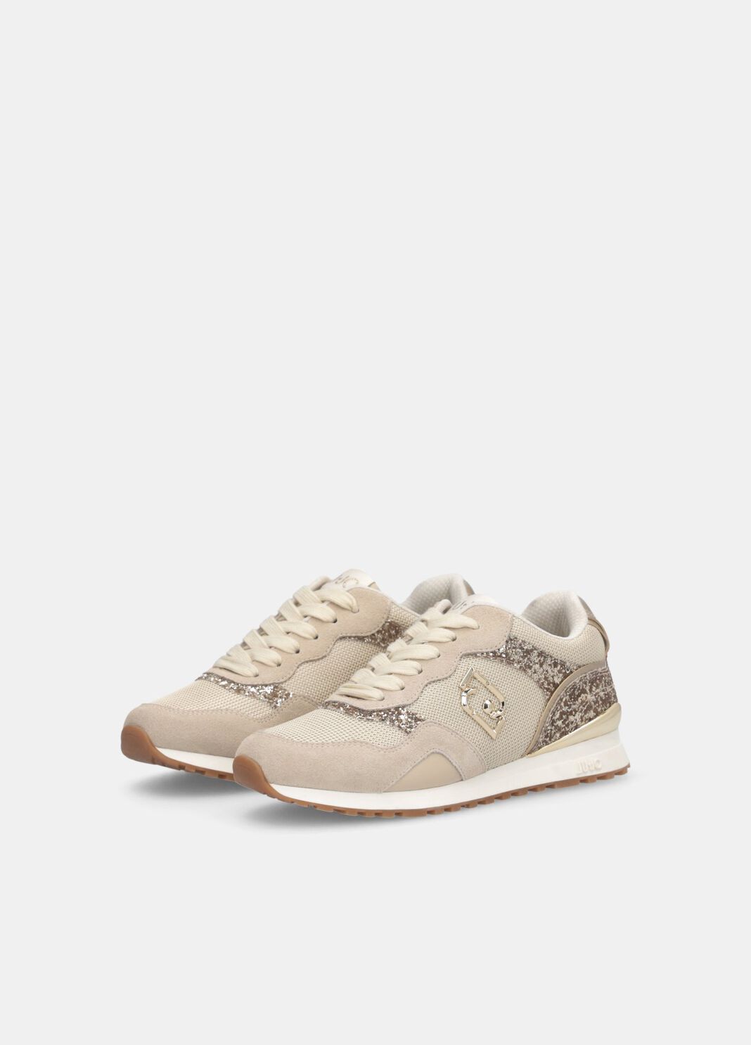 Glitter and mesh sneakers rope Liu Jo - large image number 2