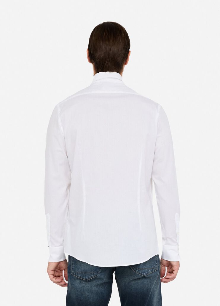 Printed cotton shirt white Liu Jo - large image number 1 Printed cotton shirt white Liu Jo - large image number 1