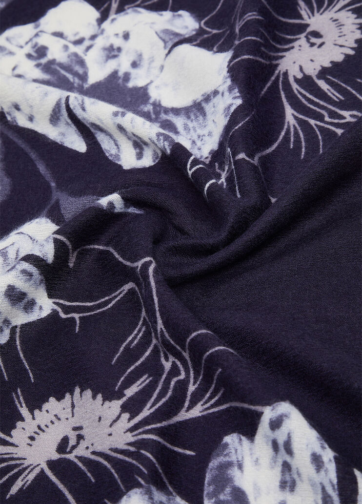 Stola con fiori blu Liu Jo - medium