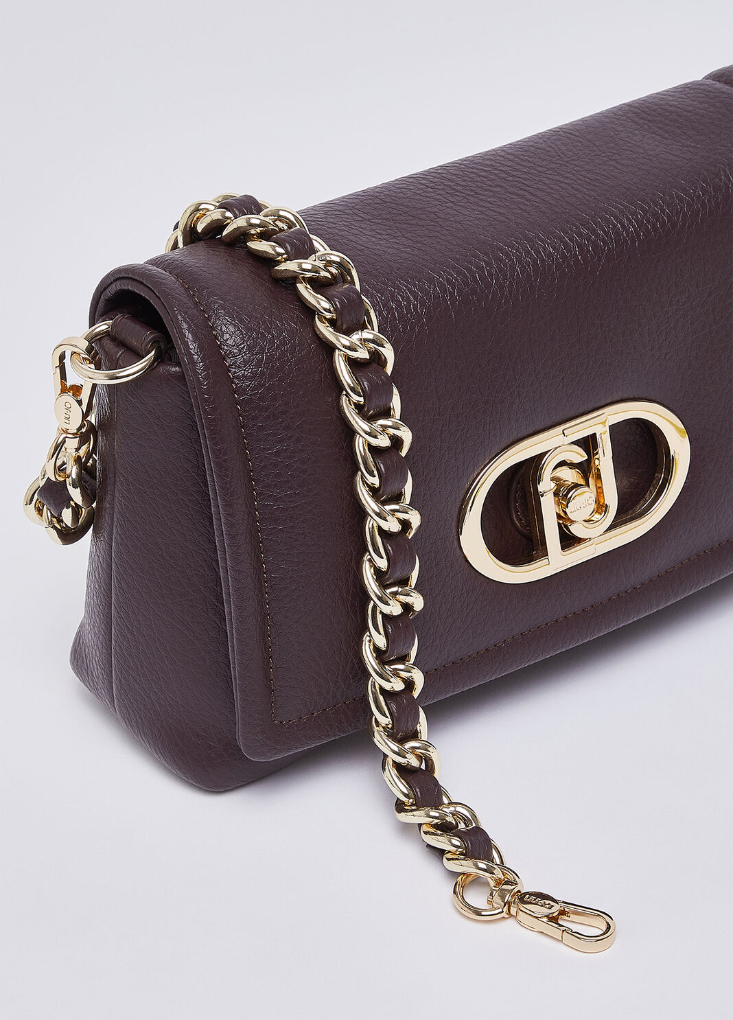 Medium LaPuffy bag aubergine Liu Jo - large image number 5