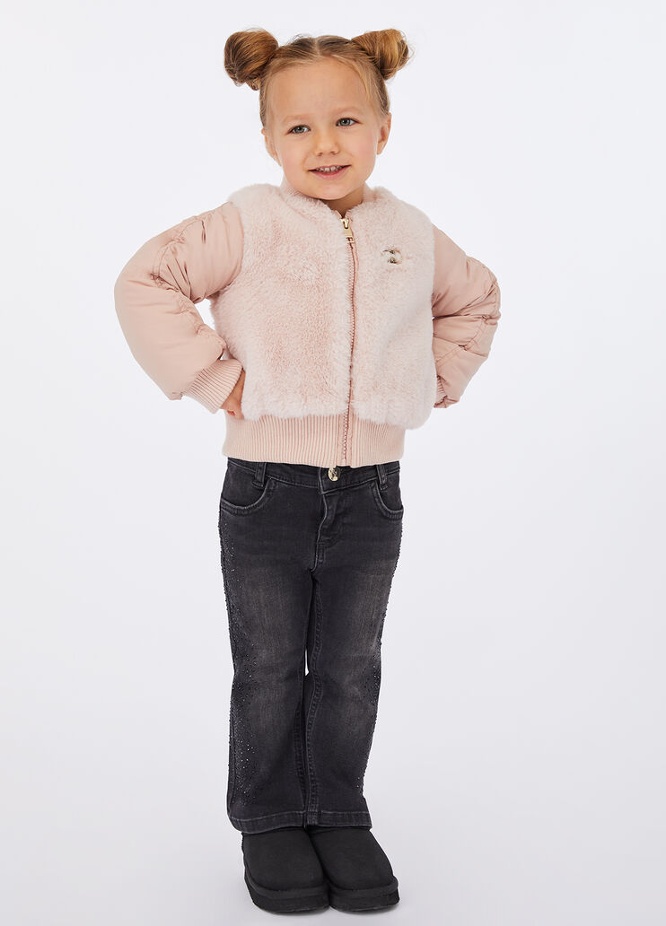 Cotton jeans with rhinestones black denim Liu Jo - medium Cotton jeans with rhinestones black denim Liu Jo - medium