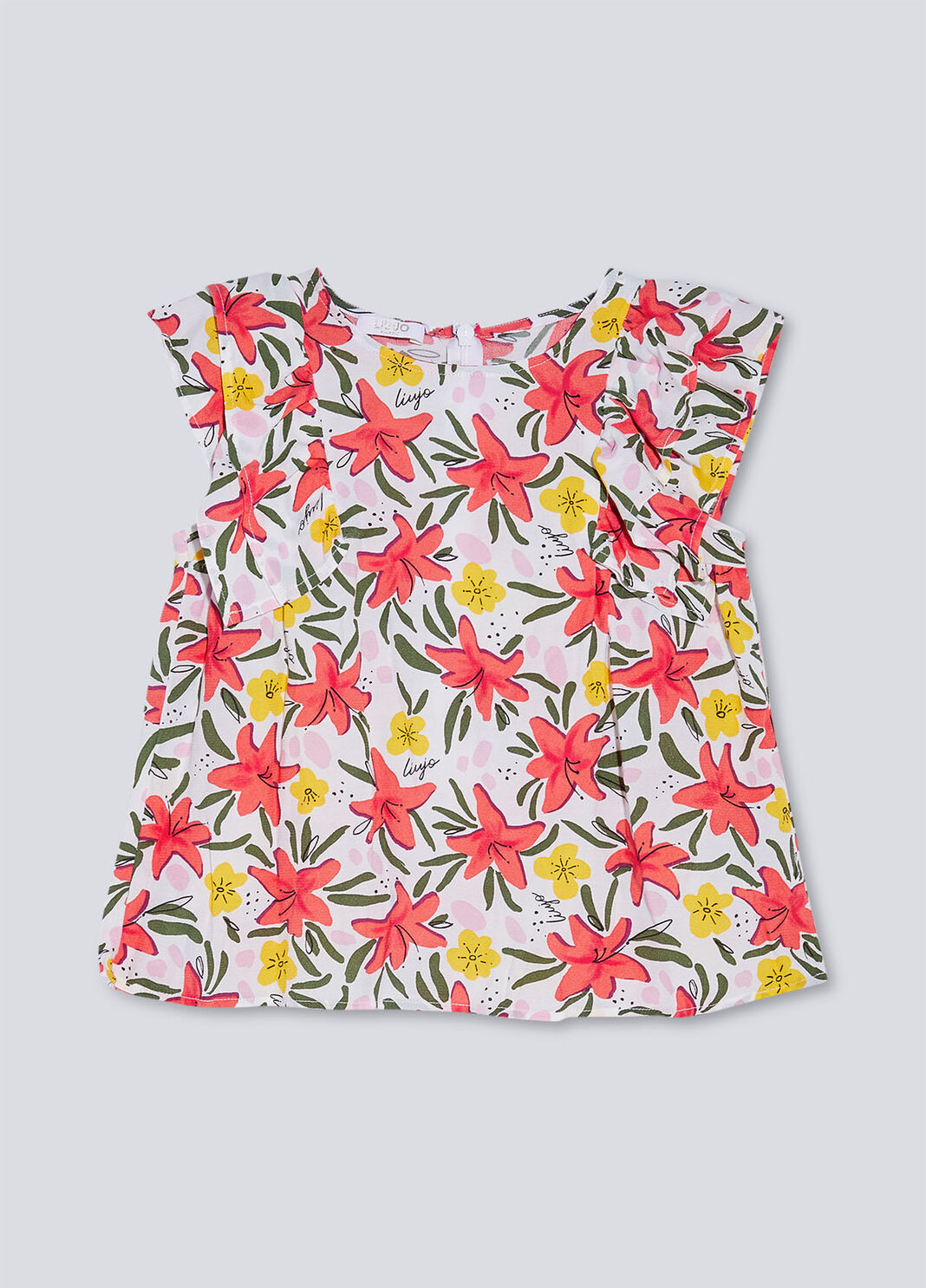 Top Liu Jo Better a fiori bianco/fiori Liu Jo - large image number 0