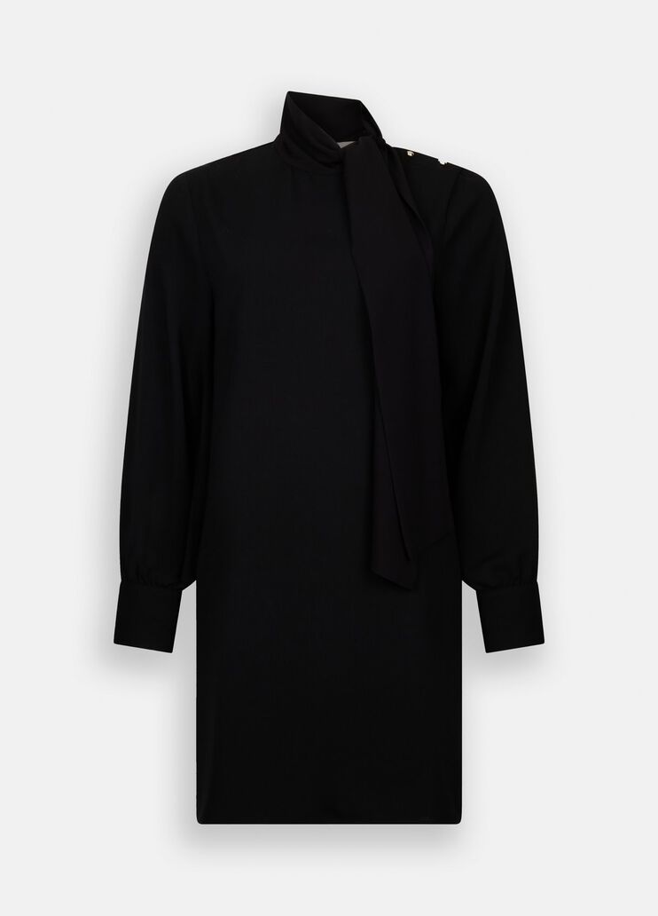 Short dress with scarf black Liu Jo - large image number 6