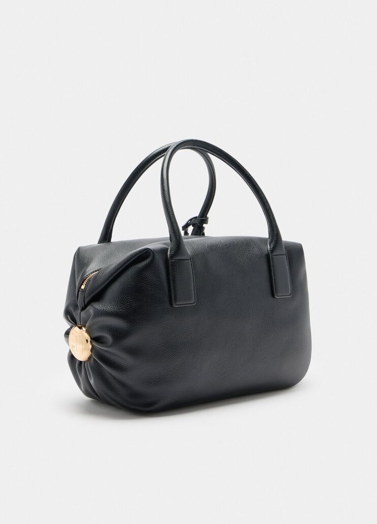 Sac grand format avec charm noir Liu Jo - large image number 3