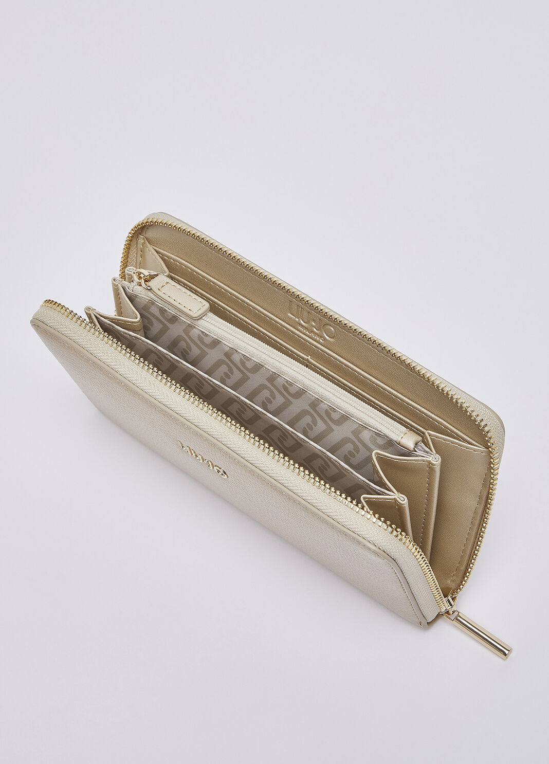 Large Zip Wallet light beige Liu Jo - large image number 3