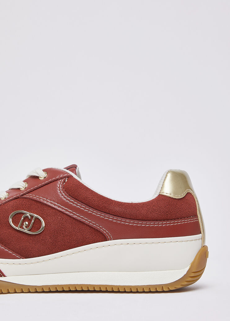 Sneaker aus Veloursleder Rot Liu Jo - large image number 5