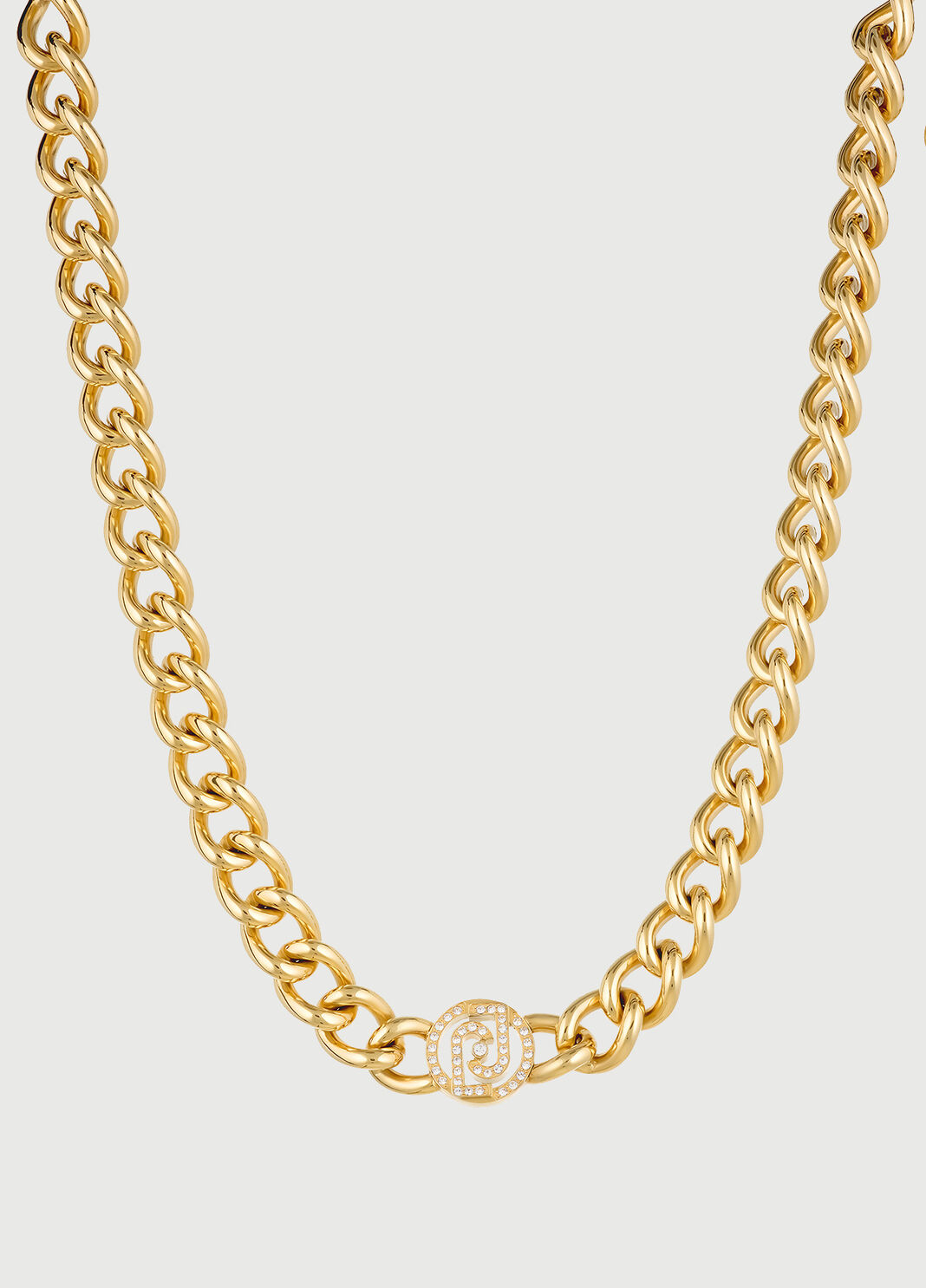 Necklace with logo gold-tone Liu Jo - large image number 0