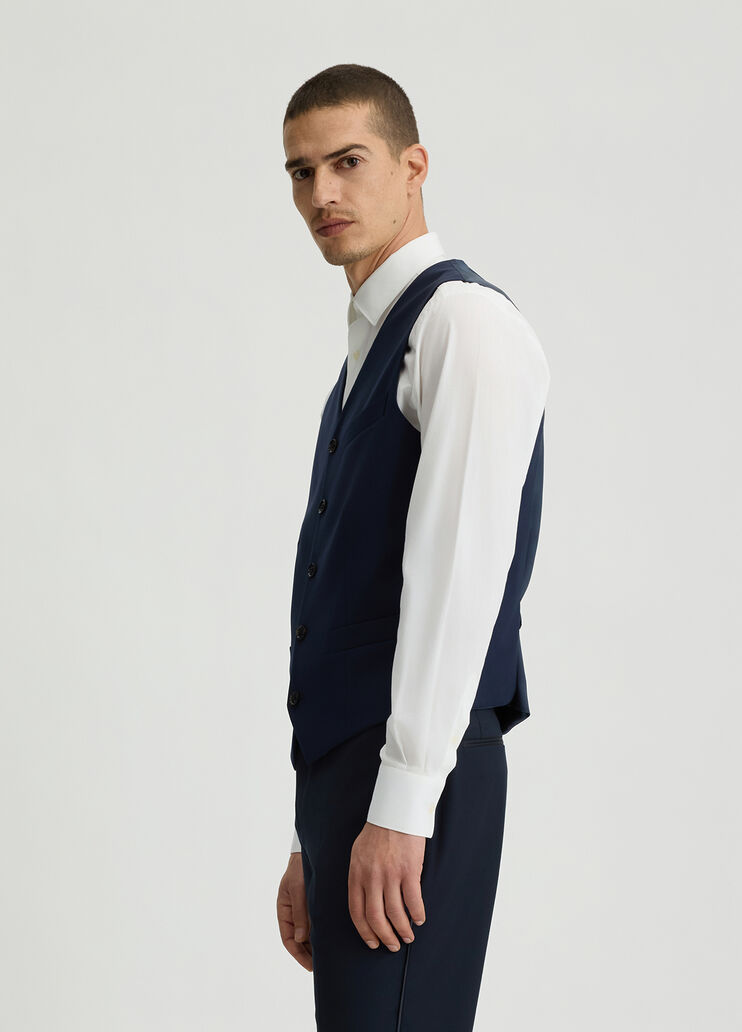 Men’s blue vest dark blue Liu Jo - medium Men’s blue vest dark blue Liu Jo - medium