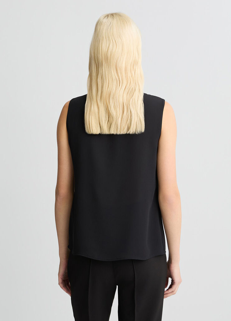 Top with scarf black Liu Jo - large image number 1 Top with scarf black Liu Jo - large image number 1