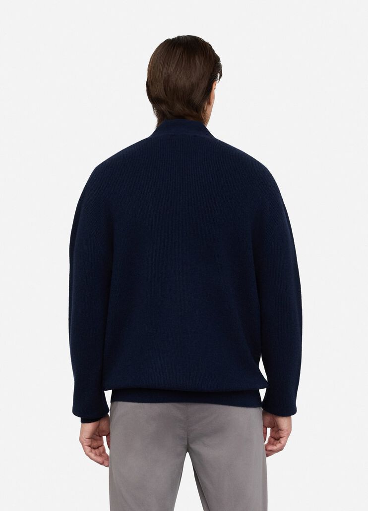 Cardigan aus Wolle und Kaschmir   Dunkelblau Liu Jo - large image number 1