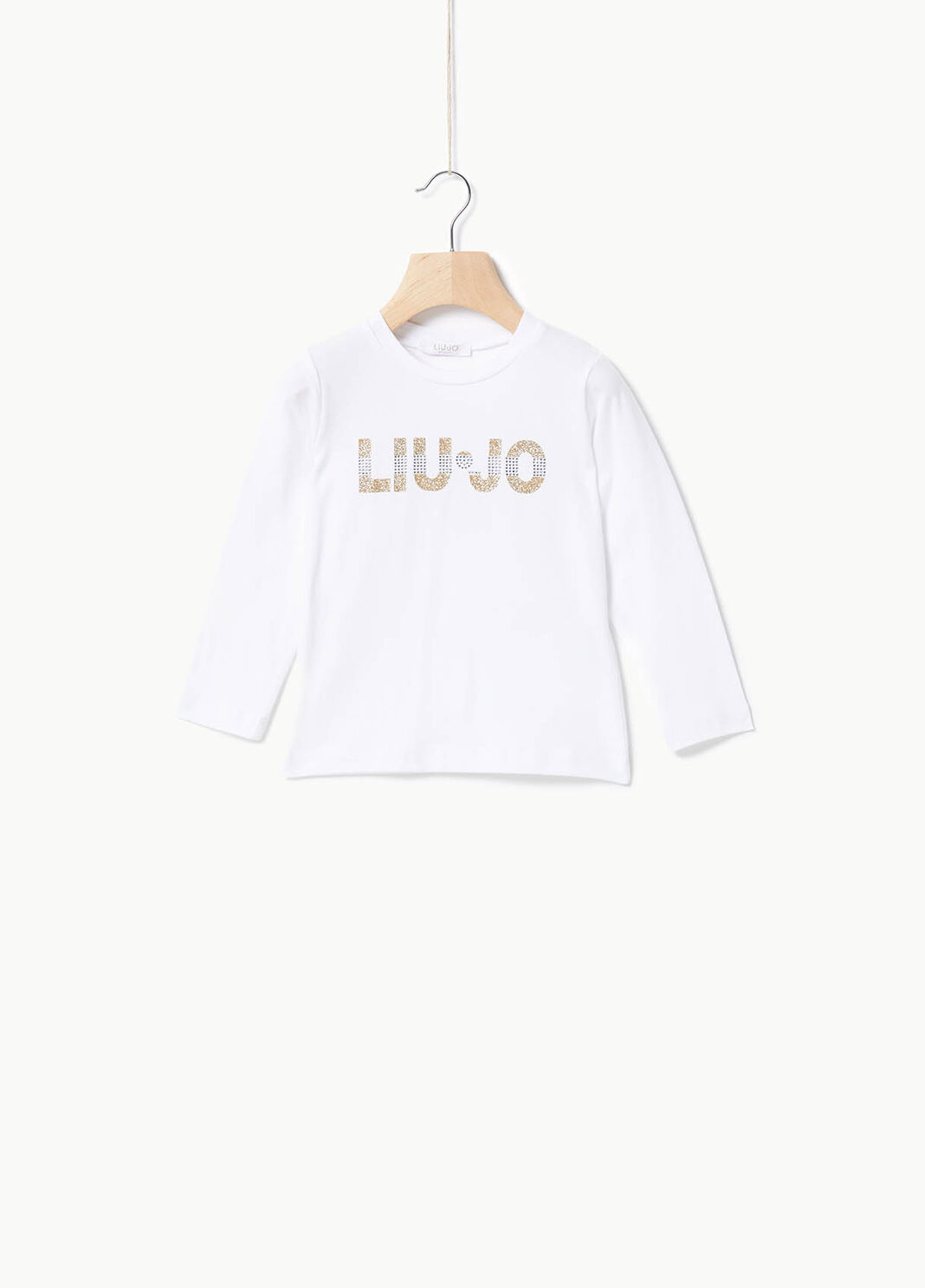 T-shirt with logo Light pink Liu Jo - large image number 0