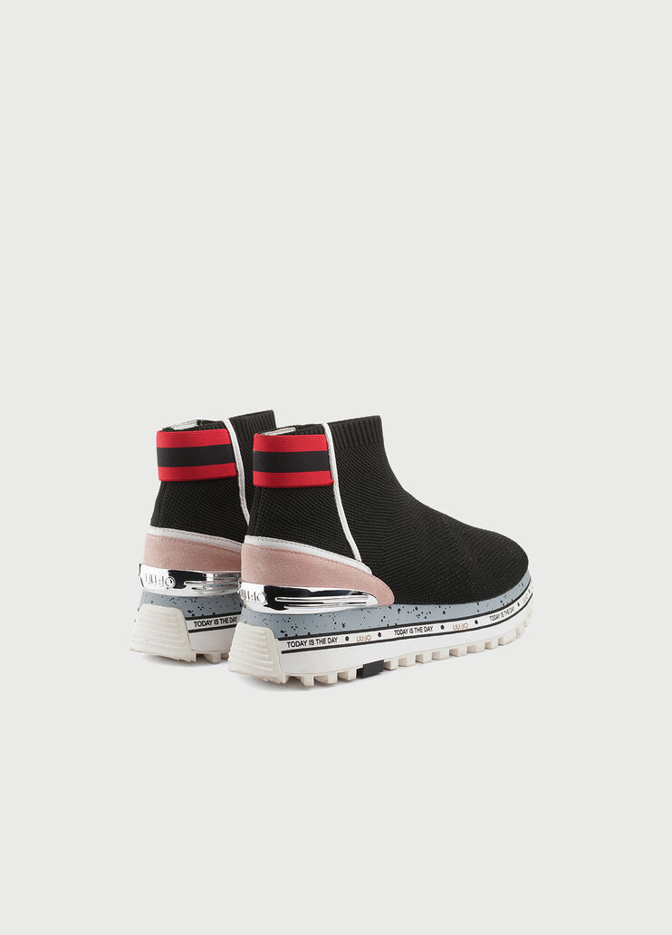 Sock sneakers with platform sole Black Liu Jo - large image number 1 Sock sneakers with platform sole Black Liu Jo - large image number 1