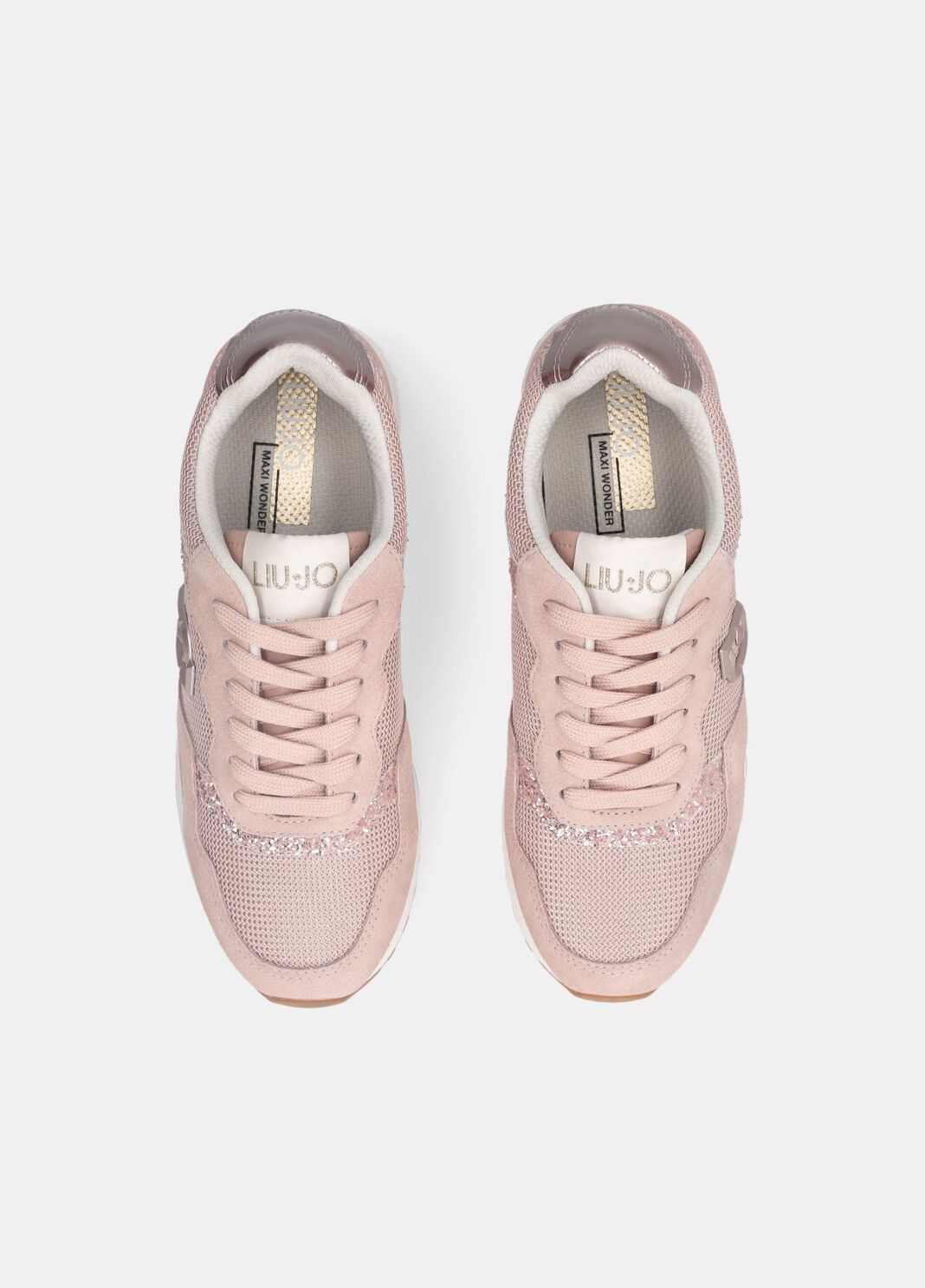 Glitter and mesh sneakers rope Liu Jo - large image number 4