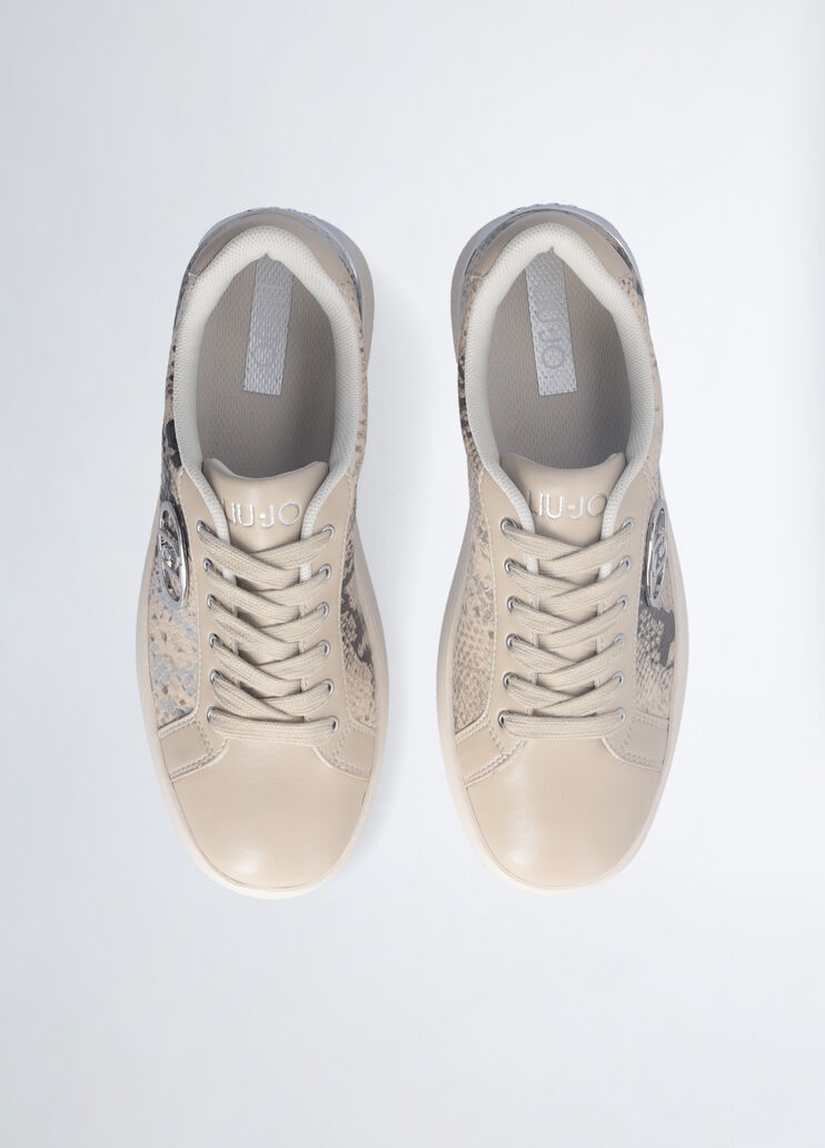 Python-print sneakers python-print beige Liu Jo - large image number 7 Python-print sneakers python-print beige Liu Jo - large image number 7