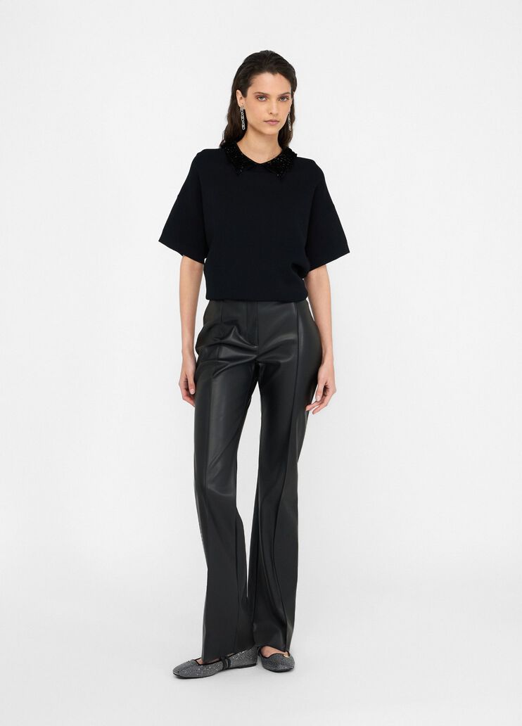 Jumper with sequins black Liu Jo - large image number 5 Jumper with sequins black Liu Jo - large image number 5