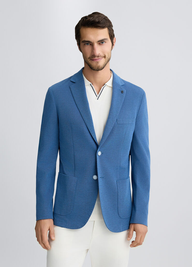 Stylish men’s jacket lapis blue Liu Jo - medium Stylish men’s jacket lapis blue Liu Jo - medium