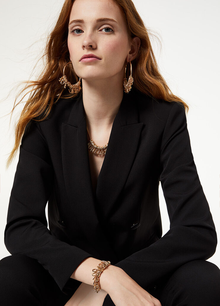 Glamourizing bracelet with charm Steel Liu Jo - large image number 1