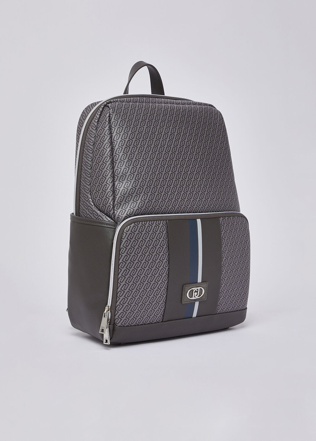 Zaino con logo monogram grigio Liu Jo - large image number 2