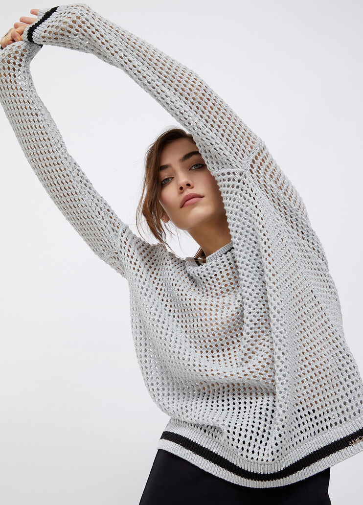 Maglia Liu Jo Better argento Liu Jo - large image number 2