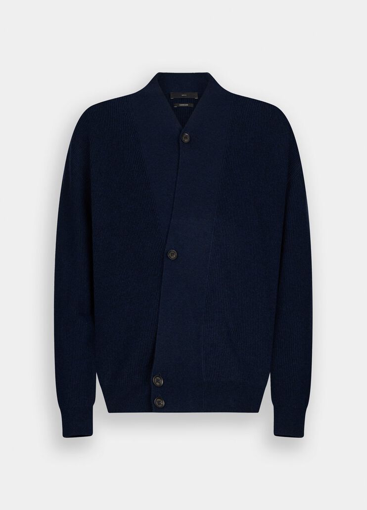 Cardigan aus Wolle und Kaschmir   Dunkelblau Liu Jo - large image number 6