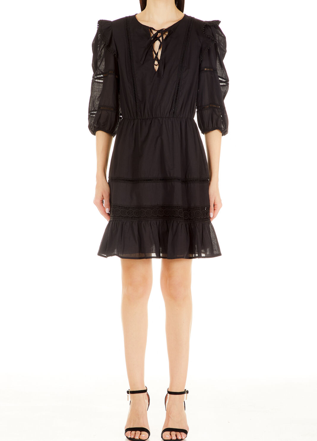 Short dress with embroidery  Liu Jo - large image number 0