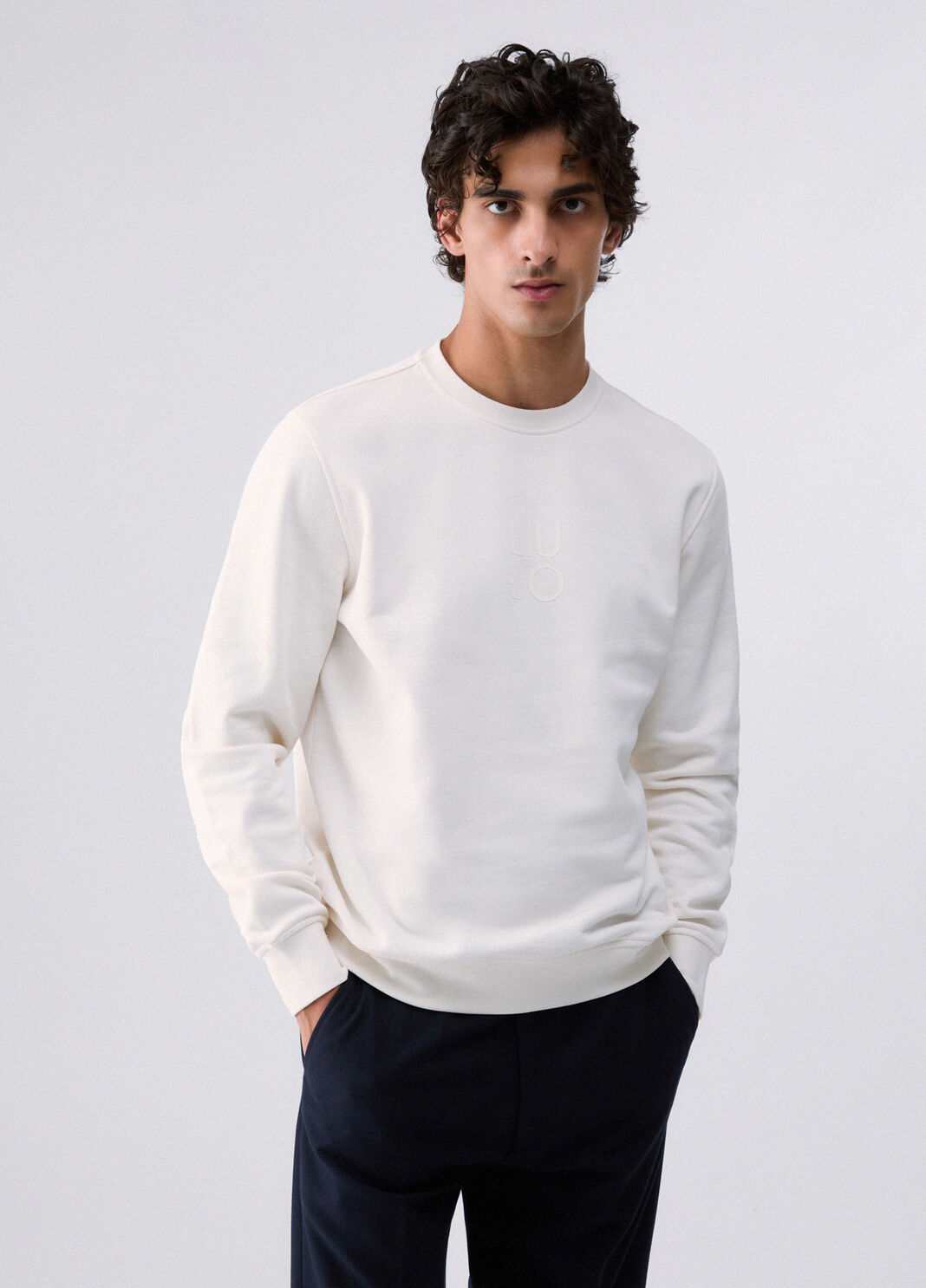 Sweatshirt with Logo white Liu Jo - large image number 0