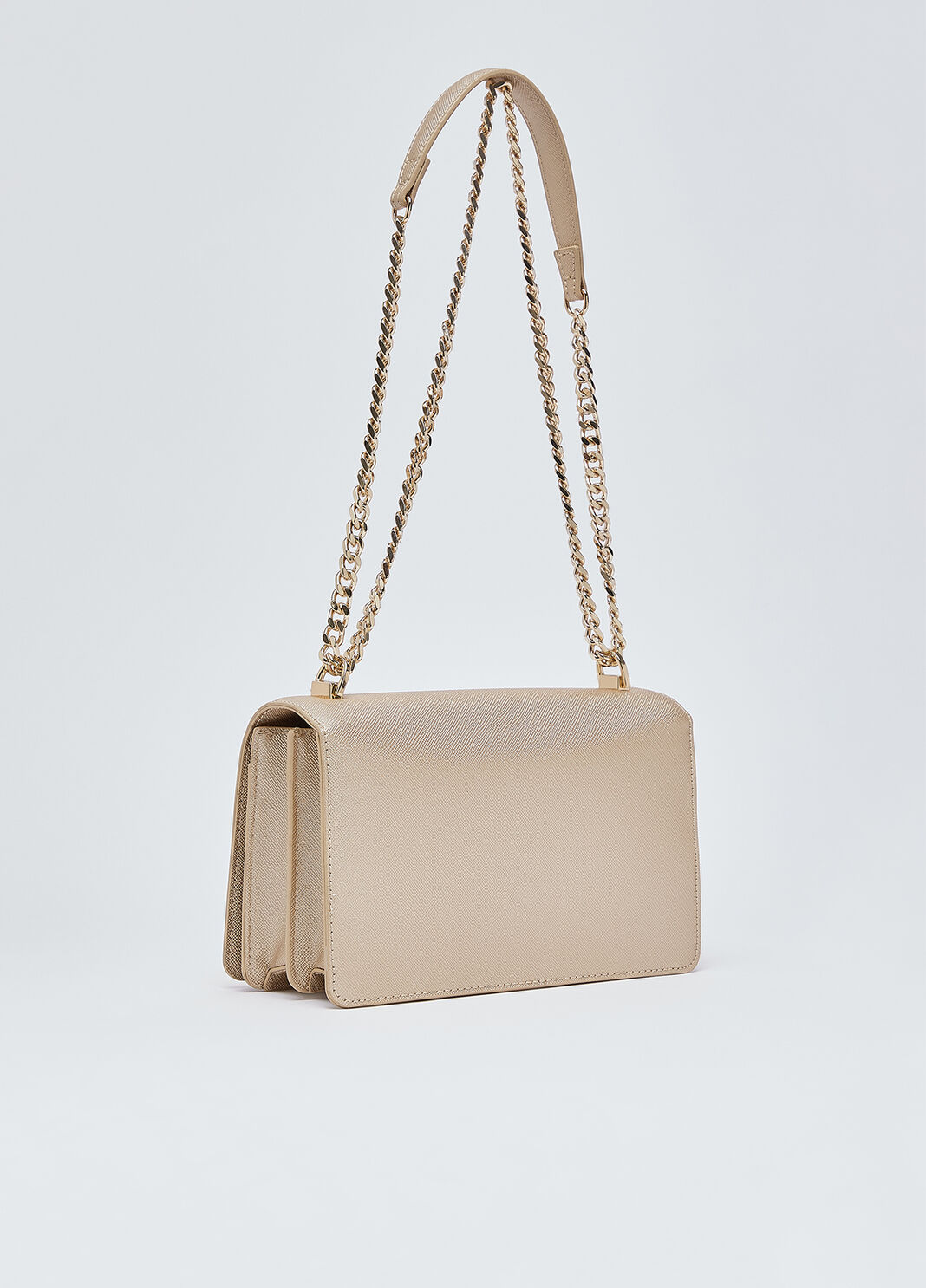 Borsa a tracolla media oro chiaro Liu Jo - large image number 1