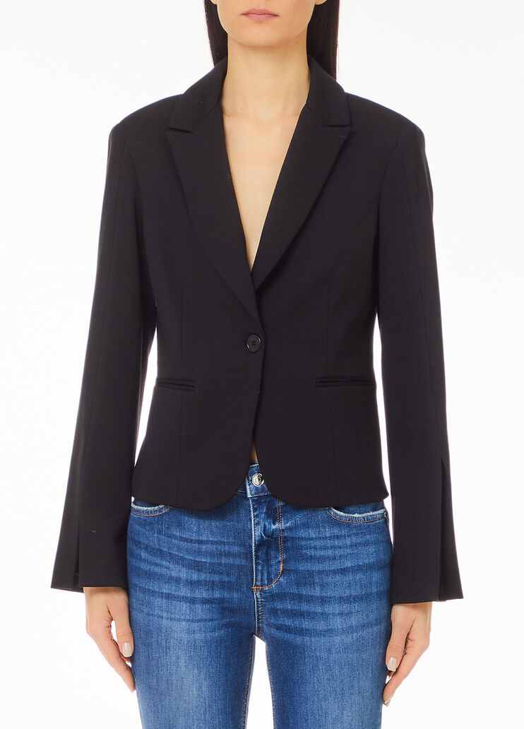 Single-breasted blazer black Liu Jo - medium Single-breasted blazer black Liu Jo - medium