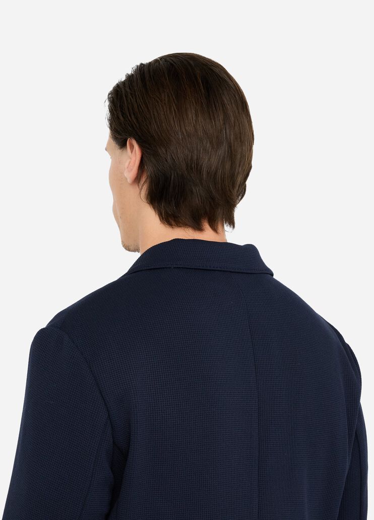 Jersey blazer dark blue Liu Jo - large image number 4 Jersey blazer dark blue Liu Jo - large image number 4