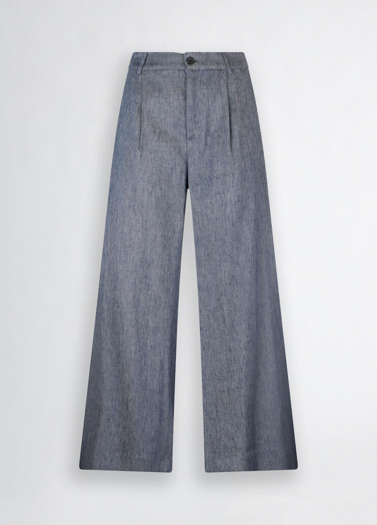 Flared denim trousers dark denim Liu Jo - large image number 6
