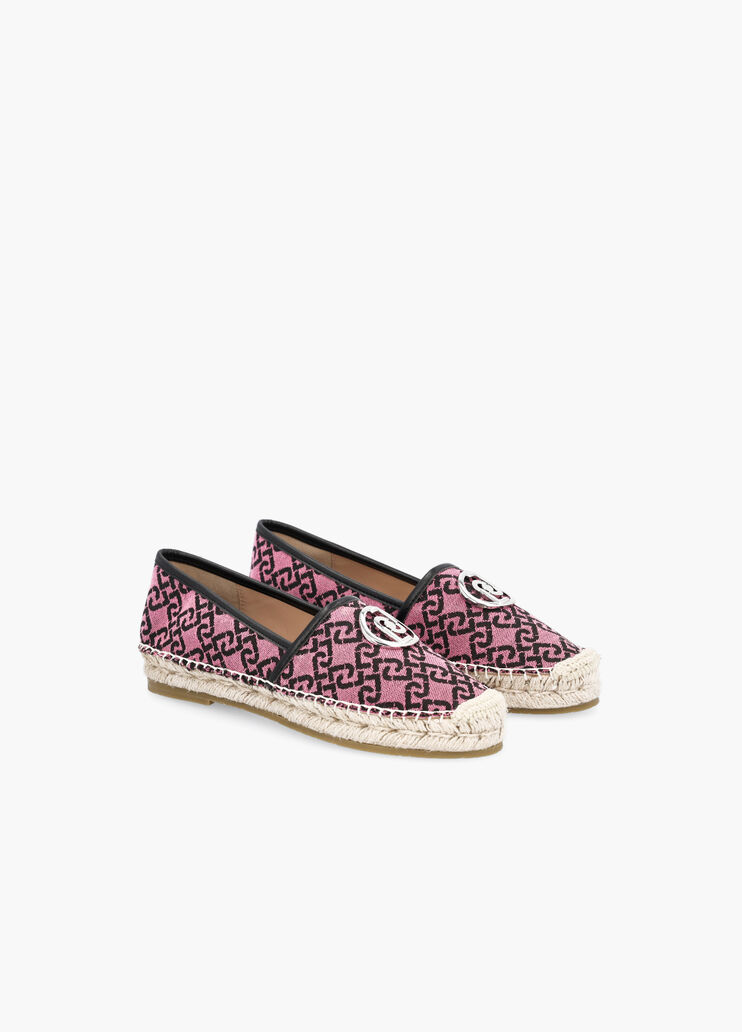 Espadrille mit Jacquard-Logo Dunkelrosa Liu Jo - large image number 2 Espadrille mit Jacquard-Logo Dunkelrosa Liu Jo - large image number 2
