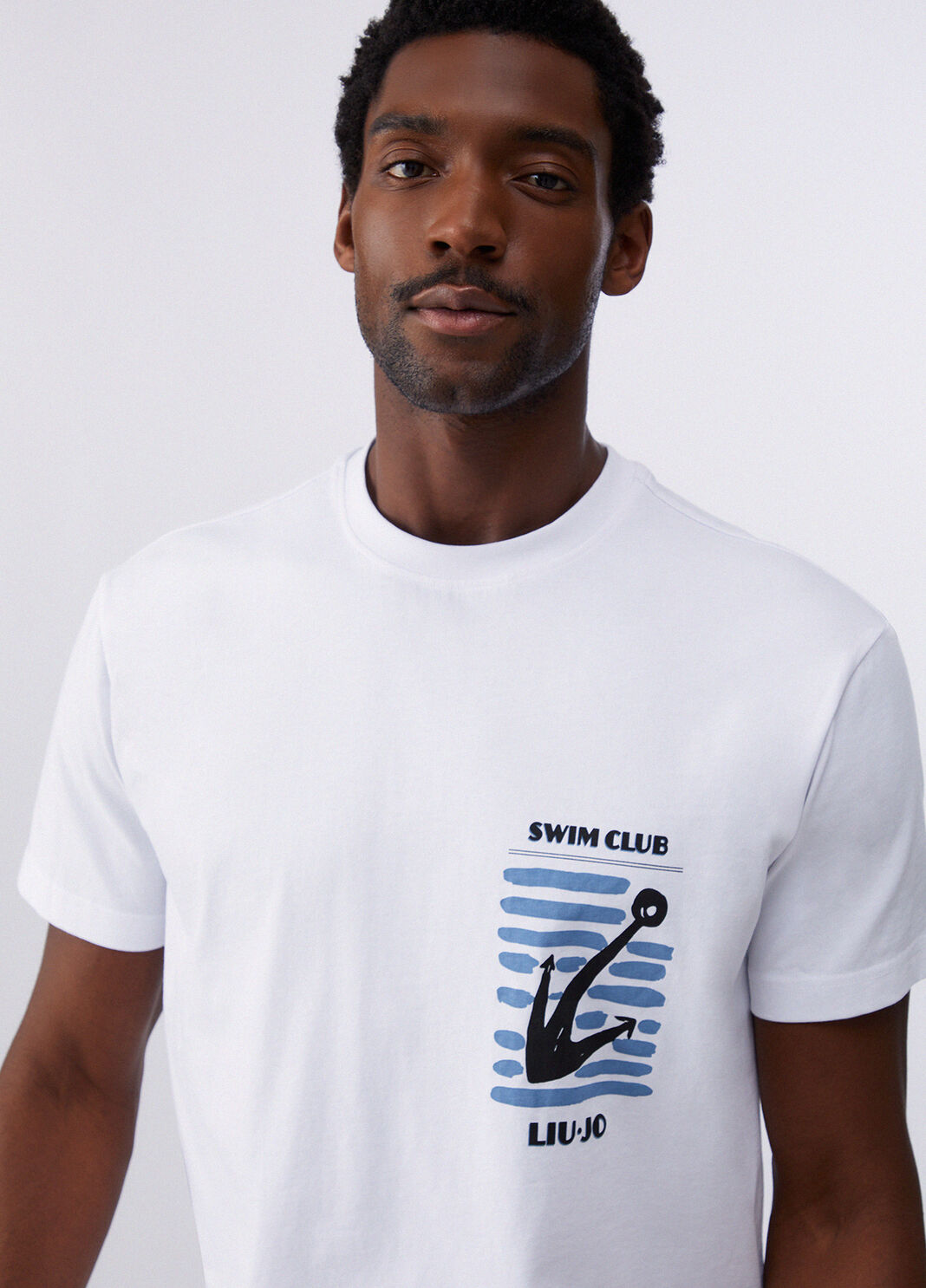 T-shirt with print white/anchor Liu Jo - large image number 4