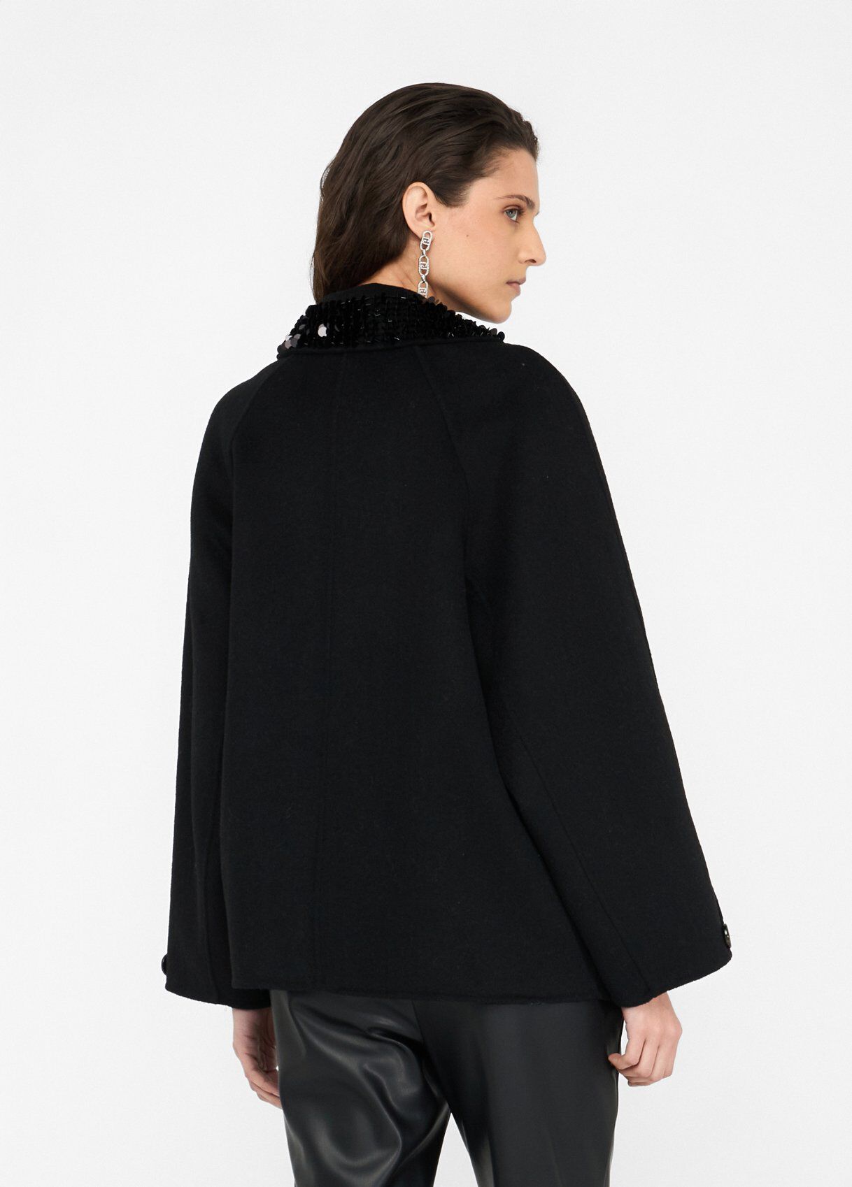 Wool jacket colour black | Liu Jo