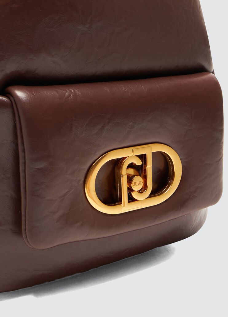 LaPuffy backpack dark brown Liu Jo - medium LaPuffy backpack dark brown Liu Jo - medium