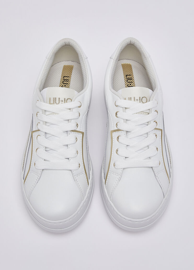 Baskets en cuir blanc Liu Jo - medium
