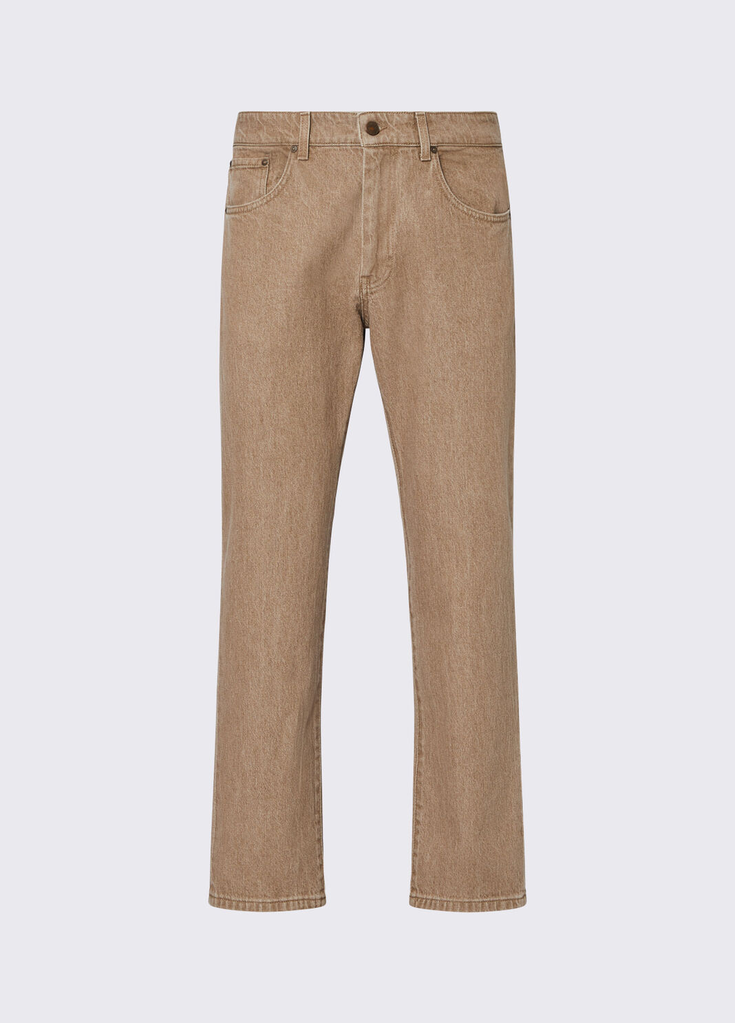 Pantaloni straight regular fit beige Liu Jo - large image number 6