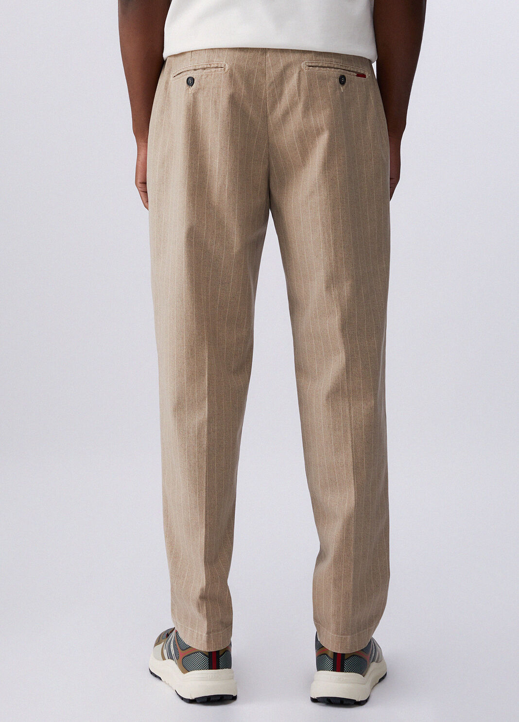 Pinstripe chinos beige Liu Jo - large image number 1