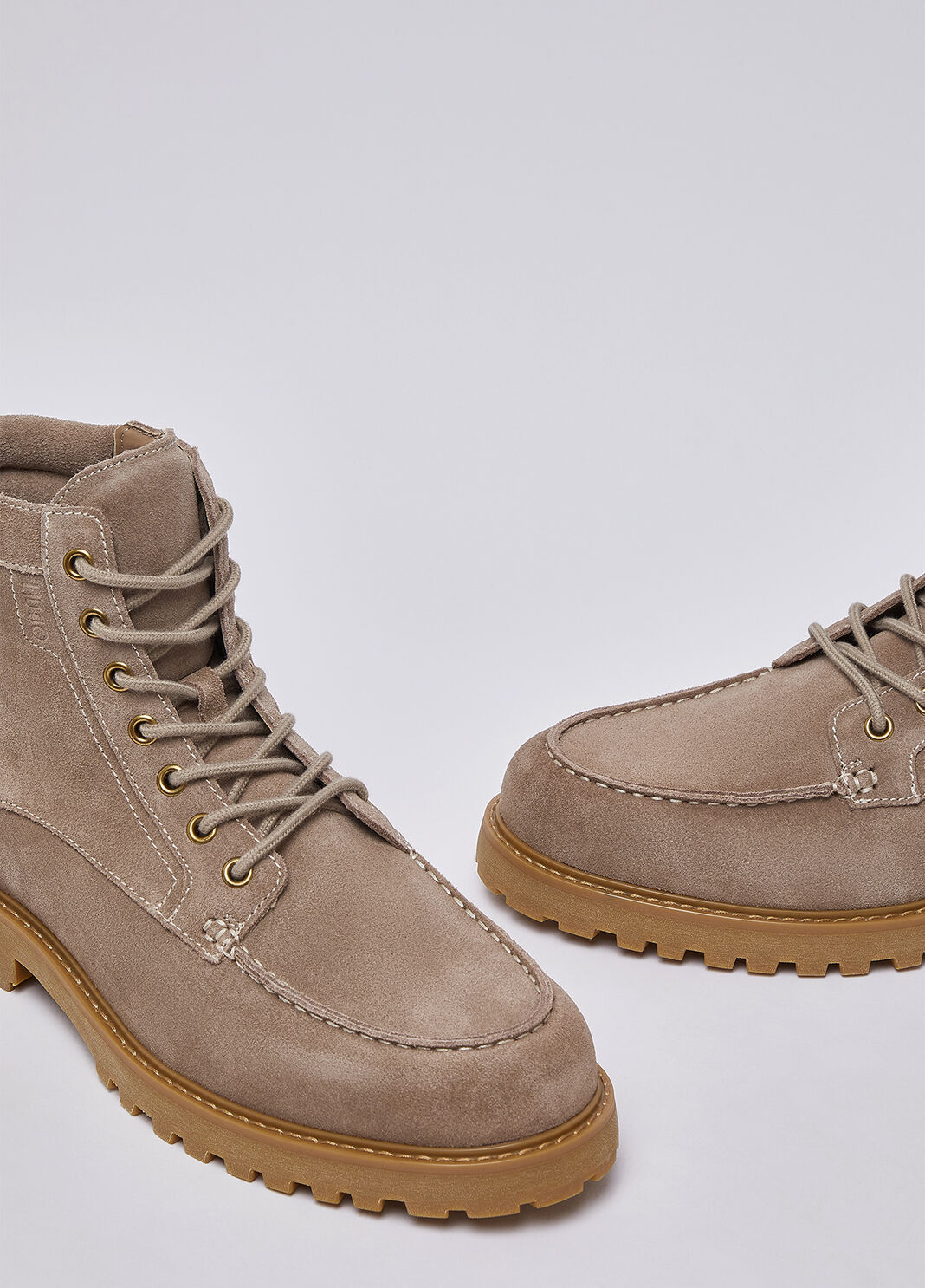 Ankle boots in suede dove grey Liu Jo - large image number 7